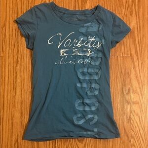 Aeropostale Varsity Blue Tee